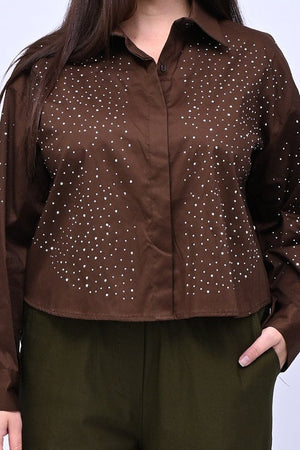 Camicia crop All Stars - Moro