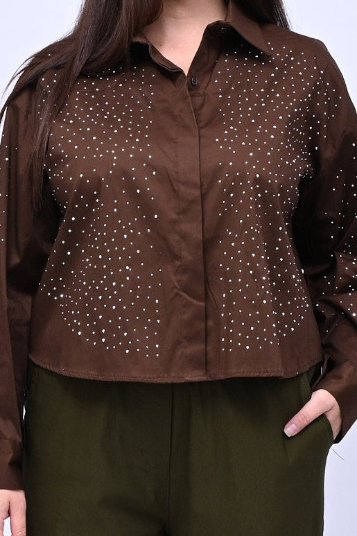 Camicia crop All Stars - Moro