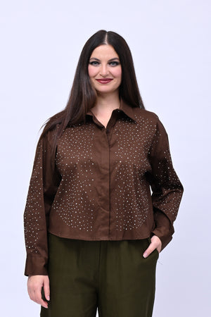 Camicia crop All Stars - Moro