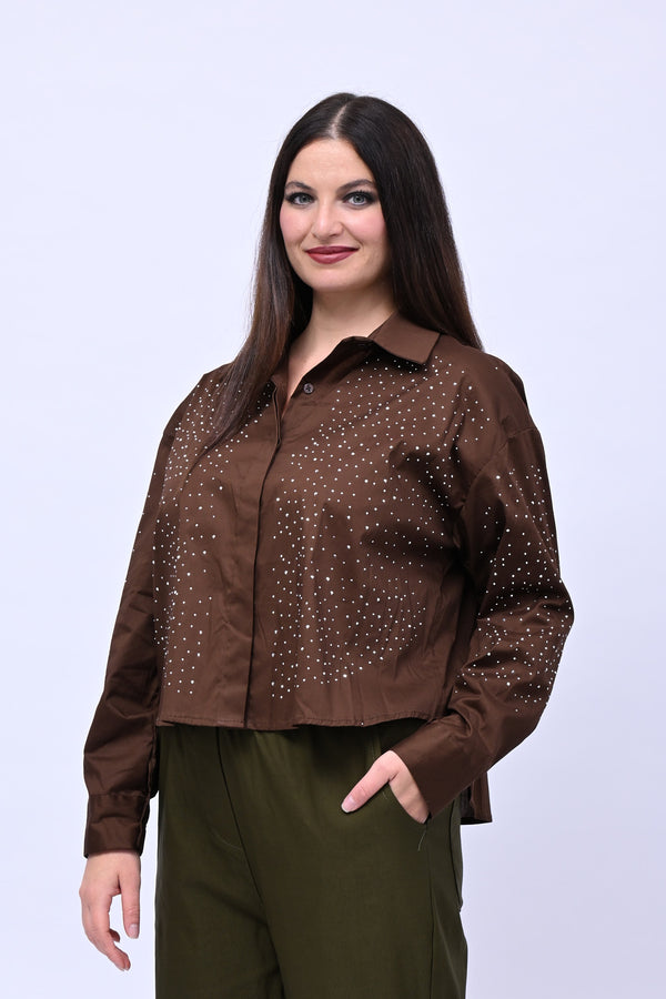 Camicia crop All Stars - Moro