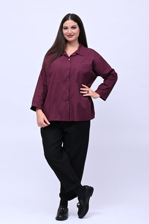 Camicia over tasconi - Vino
