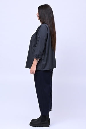 Camicia over tasconi - Piombo