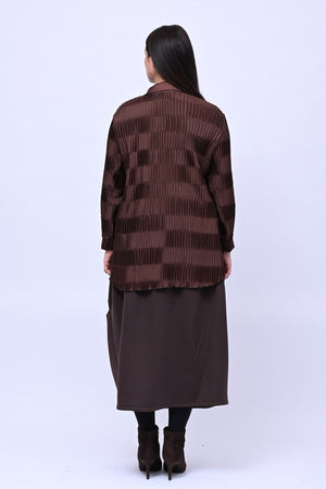 Gonna ovetto neoprene - Moro