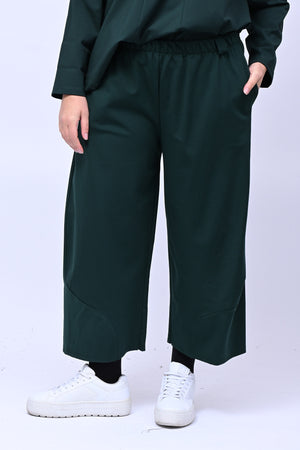 Completo scollo vulcano - Verde bottiglia