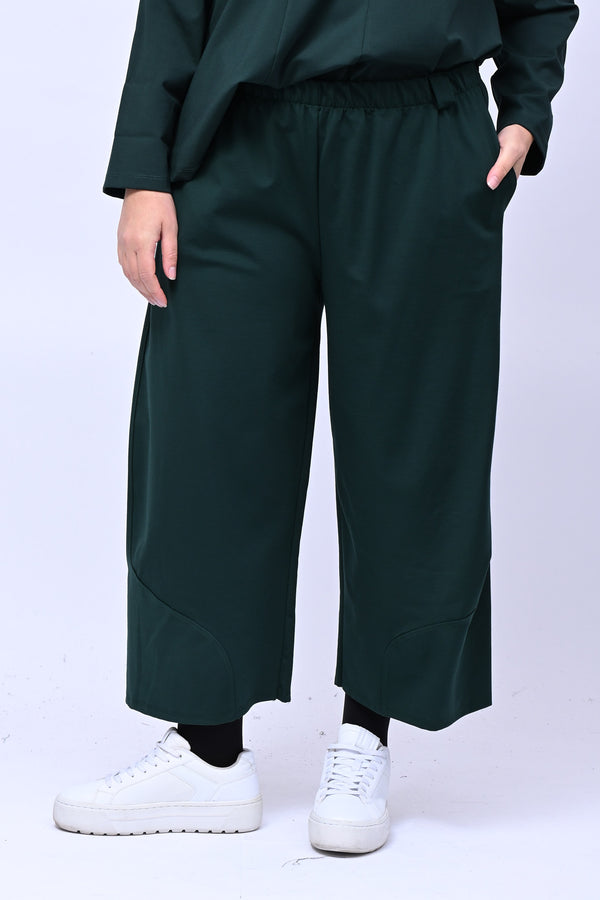 Completo scollo vulcano - Verde bottiglia