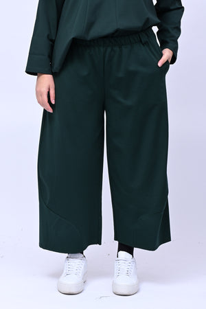 Completo scollo vulcano - Verde bottiglia