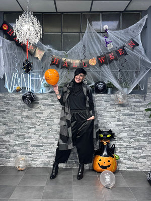 Gilet lana cotta tasconi- Grigio