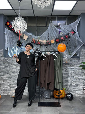 Completo cuciture - Verde militare