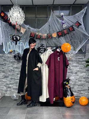 Cappotto over tasche - Vino