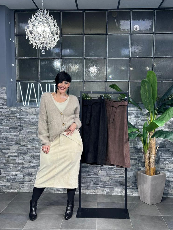 Gonna tubo dainetto - Moro