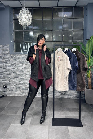 Giacca pelosetta doppio petto - Burro