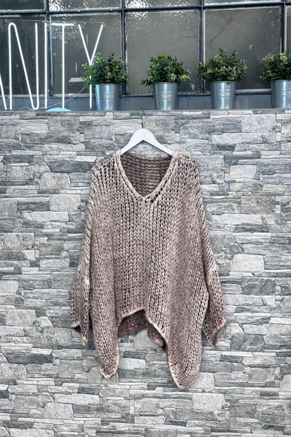 Maxi pull mohair maltinto - Moro