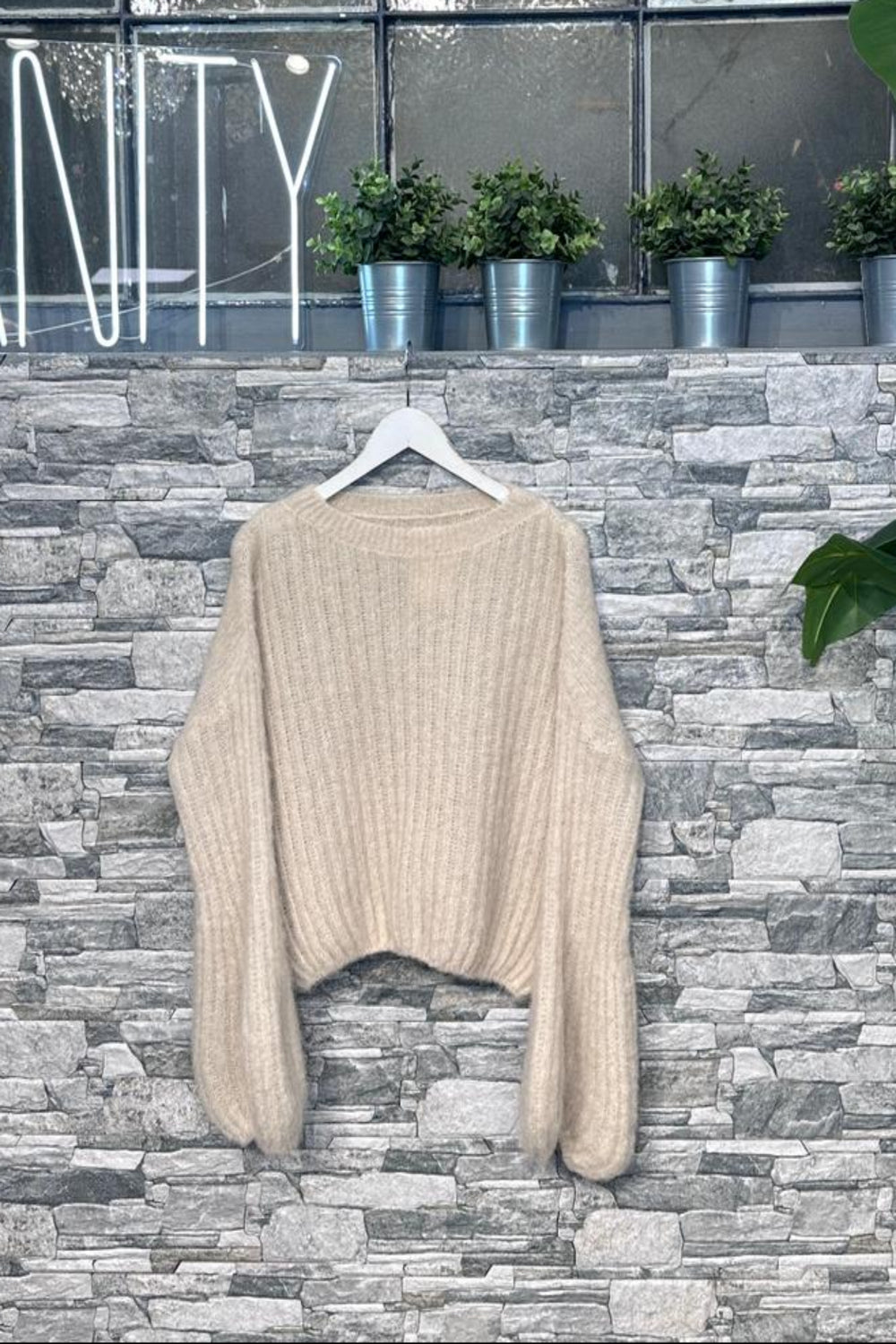 Pull manica palloncino - Burro