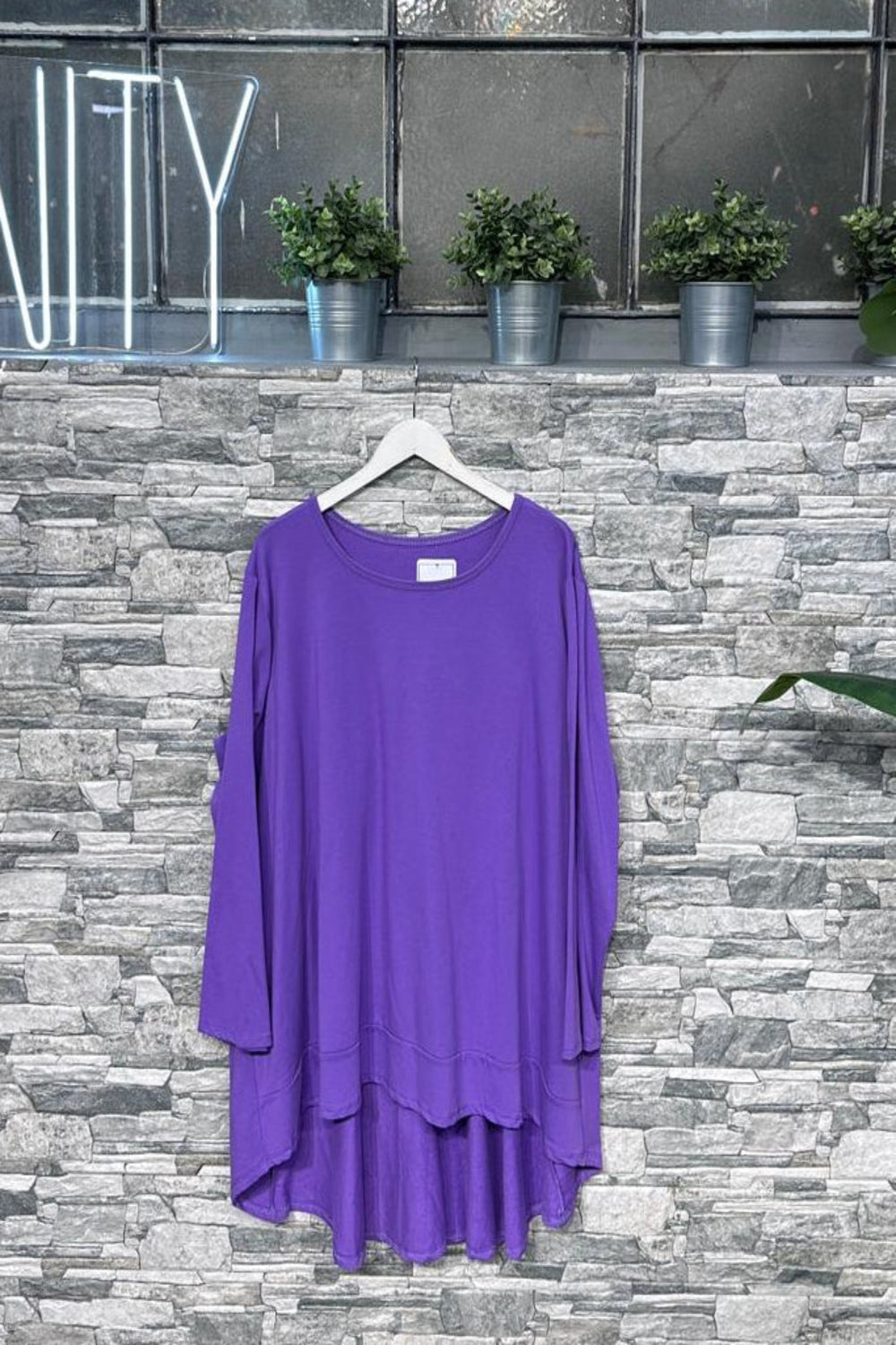 Maximaglia ruota felpa - Viola