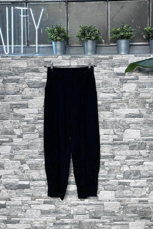 Panta Aladino costine - Nero