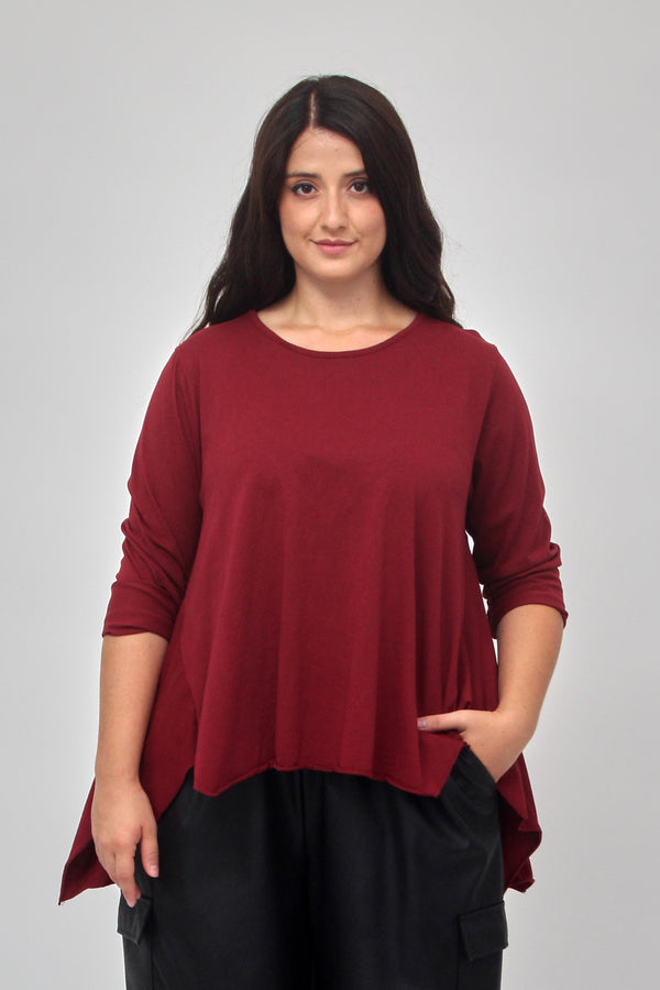 T-shirt punte laterali - India