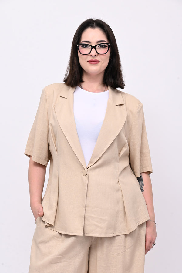 Tailleur lino bermuda - Corda