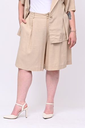 Tailleur lino bermuda - Corda