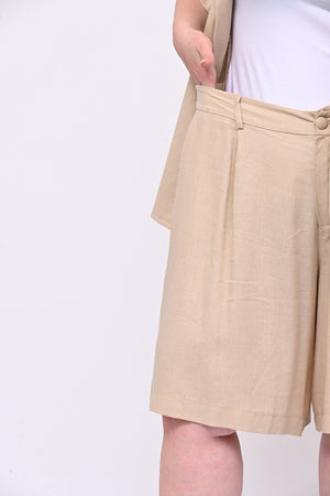Tailleur lino bermuda - Corda