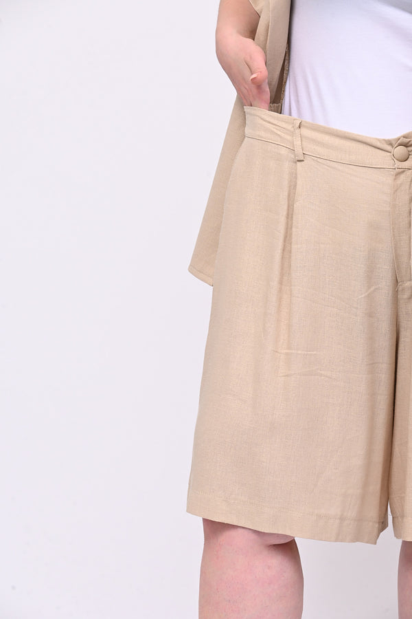 Tailleur lino bermuda - Corda