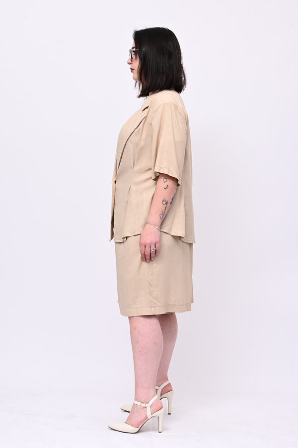 Tailleur lino bermuda - Corda