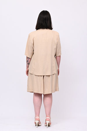 Tailleur lino bermuda - Corda